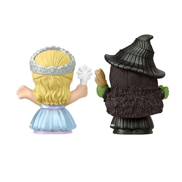NIB Wicked For Good Little People Collector Glinda Elphaba Set Mattel - Picture 8 of 11
